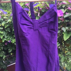 Pinup Couture Dark Purple Wiggle Dress